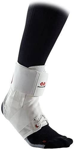 Mc David 195 Estabilizador de tobillo con cinta Unisex adulto, Blanco, L