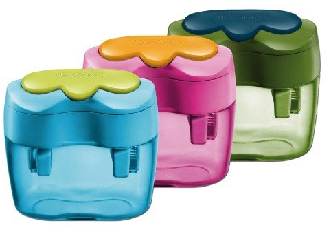 Herlitz Doppeldosenanspitzer Bleistiftspitzer