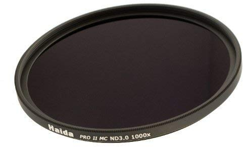 Haida PRO II Serie MC (mehrschichtvergütet) Neutral Graufilter ND1000 - 62mm - Inkl. Cap mit Innengriff