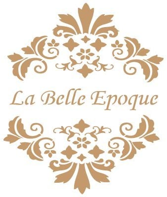 TODO-STENCIL Vintage Stencil Belle Époque Maße: 20 x 20 cm, Motiv: 14,5 x 17,4 cm