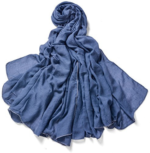 Miobo XXL Damen Stola Schal Unifarbe 220x 140 CM in verschiedenen Farbe aus Viskose 04
