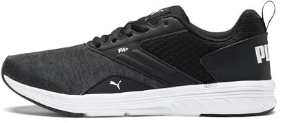 PUMA Unisex NRGY Comet Running Shoes, Puma Black-Puma White, 37 EU