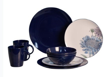 Gimex Geschirrset Chrysantheme 16-teilig