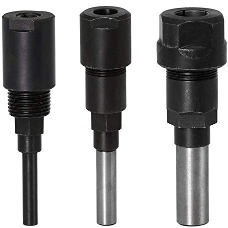 ArtisanShow 1PC Router Bit Extension Rod, 8mm Shank, Compatible with Milling Machine, Router, Engraving Machine, Made of Cemented Carbide