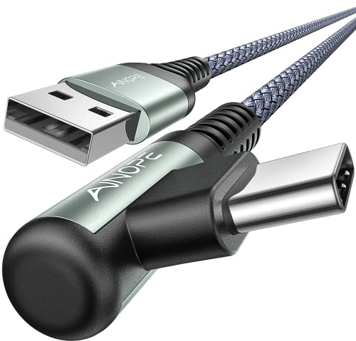 AINOPE USB C Cable (2-Pack 3M) 3.1A Fast Charge, USB C Charging Cable Right Angle