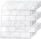 Art3d 10-Sheet Peel and Stick Backsplash, 12 in. x 12 in. Subway Tiles in Marble Design