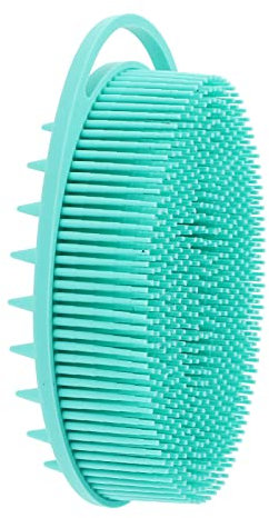 Beaupretty Spazzola Da Bagno Con Gancio Scrubber Per Il Corpo Usare Sotto La Doccia Scrubber Bagno in Silicone Scrub Doccia Al Silicone Uomo Domestico Pennello Da Massaggio Gel Di Silice