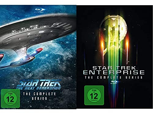 Star Trek - The Next Generation (The Complete Series) [Blu-ray] & Star Trek - Enterprise - Complete Boxset [Blu-ray]