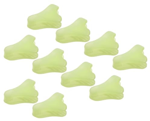sourcing map Tent Rope Buckle Tensioner, Large Triangle Cord Adjuster for Camping Hiking Backpacking Travel, Fluorescent Green Pack of 10
