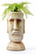 HH Home Hut Garden Ornament Plant Pot Planter Easter Island Zen Decoration Outdoor Indoor