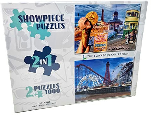 Showpiece Puzzles 2 x 1000 Piece Collection (Blackpool)
