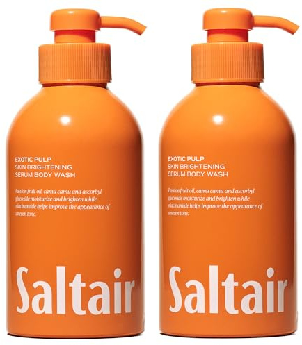 Saltair Body Wash 2-Pack | Exotic Pulp Moisturizing Shower Gel | 2x 17oz