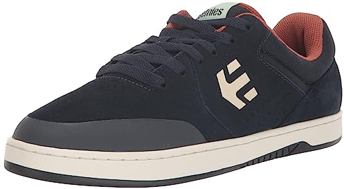 Etnies Marana Skate Shoe, Navy/Brown/White, 10.5 UK