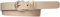 Tommy Hilfiger Damen Gürtel Essential Effortless 2.5 Ledergürtel, Beige (White Clay), 120 cm