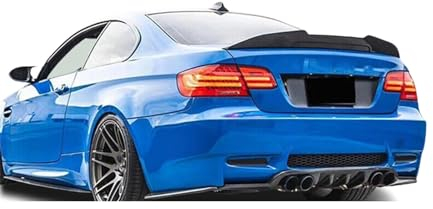 Fly Design Heckspoiler passend für BMW 3er E93 Cabrio Extra Breit Glanz Schwarz