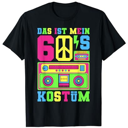 60er Jahre Kostüm 60er Jahre Outfit 60 er Motto Party 60er T-Shirt