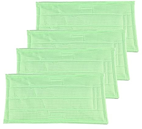 4 Stück Staubsauger-Mikrofaser-Reinigungstücher, wiederverwendbar, waschbar, kompatibel mit Vorwerk Kobold SP520, SP530 (MF520, MF530)