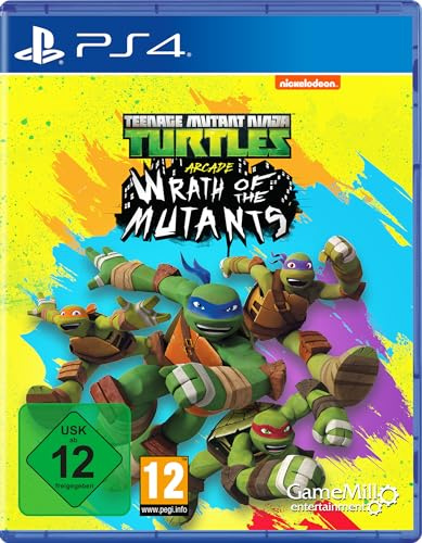 GameMill Entertainment, LLC Teenage Mutant Ninja Turtles: Wrath of the Mutants - [Playstation 4]