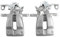 maXpeedingrods Bremssattel Hinten Links Rechts für Opel Zafira, 542096, 542126, 2x Bremssattel Hinten für Opel Astra H/G 2000+