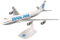 Herpa Snap-Fit Modellflugzeug Pan Am Boeing 747-100, Miniatur im Maßstab 1:250, Sammlerstück, Modell mit Standfuß, Kunststoff