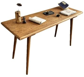 Moderner Gaming-Schreibtisch Old Elm Großer Schreibtisch Massivholz Esstisch Retro Chinesischer Stil Wohnzimmer Langer Tisch Schreibtisch Einfaches Zuhause Log Altes Brett Studienschreibtisch(180*80*7