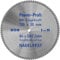 HM-Sägeblatt 700 x 30 mm SWZ 84 x Zahn - nagelfest Super-Allrounder - Kreissägeblatt Wechselzahn HW WZ für Wippsäge Tischkreissäge Brennholzsäge Holz mit Betonbeschlag Brennholz Hartholz Holzplatten