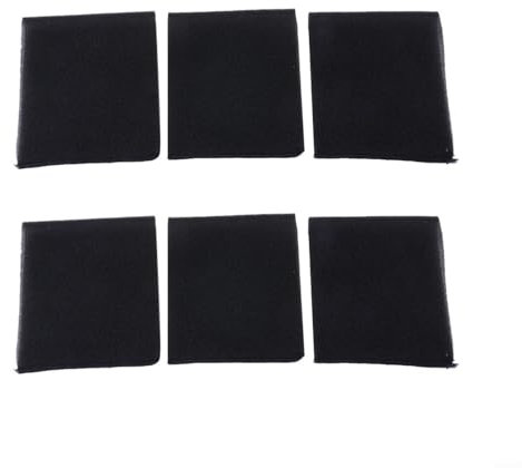 Lot de 6 filtres en mousse de rechange pour aspirateur Parkside PWD 12 A1, sacs en tissu sec