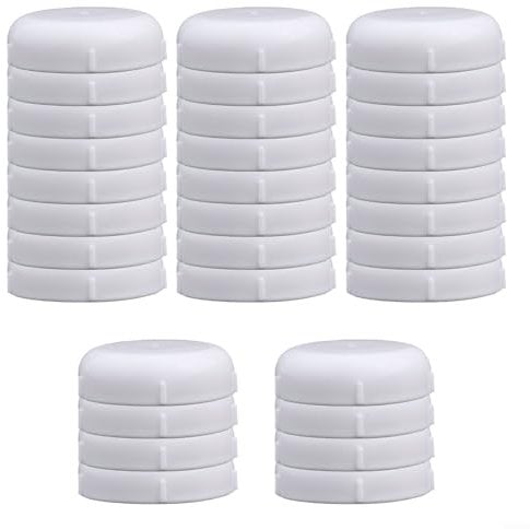 Wrought Outdoor Furniture Glides, 32 Pack, 112'' Chair Leg (white)