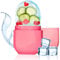 FRESH CUBE Ice Roller For Face Eyes and Neck,Refreshes Skin & Enhance a Radiant Look/Reusable Skincare Facial Tool to Tighten & Enhances Skin's Appearance & De-Puff The Eye Area