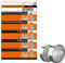 100pcs LR44 Batteries AG13 357 303 SR44 A76 Battery 1.5V Button Cell Batteries for Hearing Aids Watch Car Key Glucometers and Small Electronics