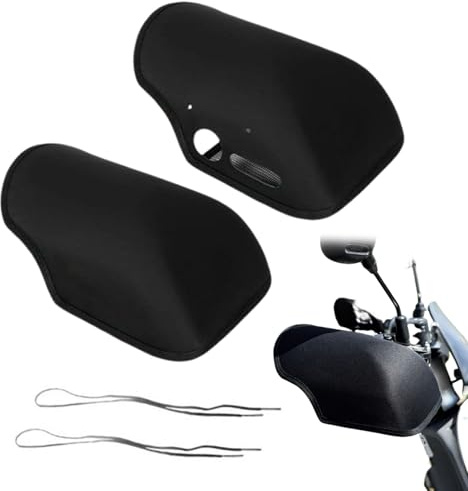Opdestn Gants pour Guidons,Protections de Guidon Motocyclette Extérieur Anti-UV | Protège-Mains Imperméables Antivents pour Tricycle Et Véhicules Électriques
