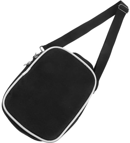 17-tasten Kalimba Tasche aus Oxford Stoff, Schwarz, Tragbar | Wasserfest und Schützend, Schulteraufbewahrung für Fingerklavier, Kompakt für Kleines Instrument