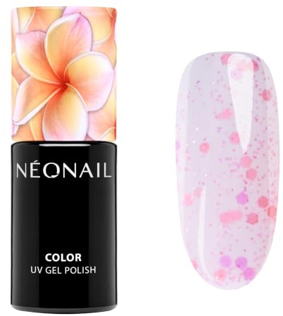 NÉONAIL UV Nagellack 7,2 ml - Mehrfarbig - Bloom Confetti Milky - NÉONAIL Farben - UV Lack - Gel Nägel - Nageldesign