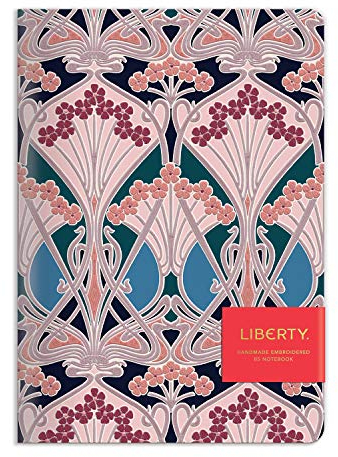 Liberty Ianthe Handmade B5 Embroidered Journal: Liberty London