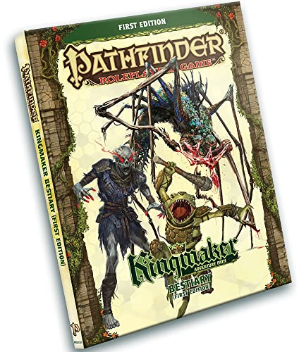 Pathfinder Kingmaker Bestiary (First Edition): Kingmaker Adventure Path (Pathfinder RPG (PF1E)) | 200+ Monsters, for First Edition Tabletop RPG