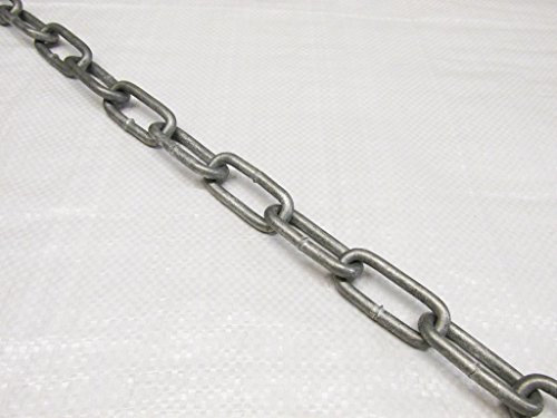 10MM x 52MM Galvanised Long Link Chain - Caravan Secure Tether Galv