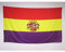 AZ FLAG Bandera ESPAÑA Republicana con Escudo 150x90cm para Palo - Bandera DE LA Republica ESPAÑOLA 90 x 150 cm