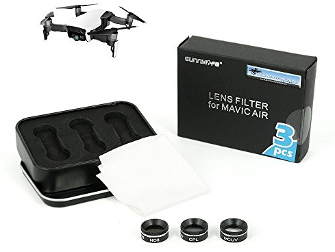 DS24 Filter für DJI Mavic Air 3-Pack Combo Set - MCUV, CPL, ND8