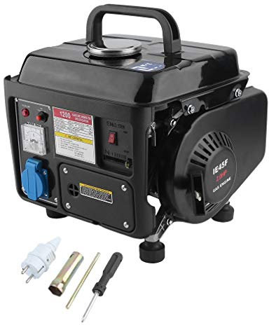 hehi Lark Portable 1200 W Gasolina Inverter Generadores de corriente del Generador electrógeno de emergencia Alimentado por 2