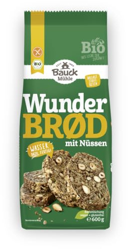 Bauck Bio Wunderbrot Nuss, 600 g