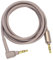Replacement Auxiliary Audio Cable Extension Cord Compatible with Sony MDR-XB950BT MDR-1000X WH-1000XM2 WH-1000xm3 WH-CH700N MDR-100ABN MDR-1A MDR-1ADAC MDR-XB950N1 Wireless Headphones. (Gold)