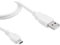Cavo Dati Ricarica Originale per Samsung ECB-DU4AWE Micro USB Bianco 1 m x S3 S4 S5 S6 Note