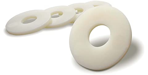 PROTECH Große Polyamidscheiben DIN 9021 M6 | 25 Stück Unterlegscheiben Polyamid Beilagscheiben PA Kunststoff