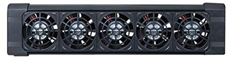 Rolanli Aquarium Kühlventilator, 5 Lüfter 220V Cooling Ventilator Aquarium Rapid Cooling Fans für Aquarium