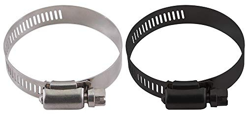 Mishimoto MMCLAMP-WG-64HTBK High-Torque Worm Gear Clamp,1.57–2.52 (40mm–64mm), Black, Pack of 10, (40mm-64mm)
