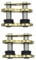 2x 520 520H Conector De Eslabón De Cadena De Tórico Para Dirt Bike Heavy Duty