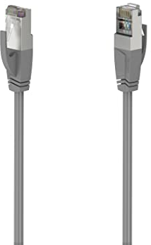 Hama Cavo di rete CAT5e (1 Gbit/s, F/UTP, Ethernet, RJ45, 1,5 m) grigio