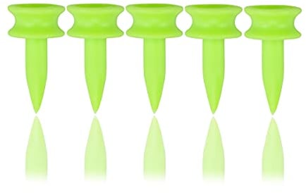 Zivisk Golf Tees Plastic 25MM 100 Count Small Green Golf Tees 1 inch