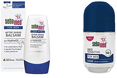 sebamed After Shave Balsam + sebamed for Men Balsam Deo
