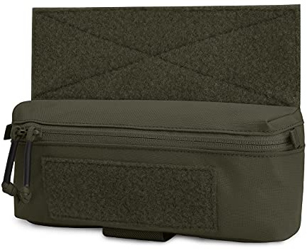 PETAC GEAR Tactical Mini Dump Pouch mit Haken und Schlaufe Utility Dangler Tasche Tool Pouch für AVS JPC CPC Taktische Weste